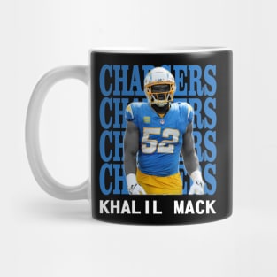 Los Angeles Chargers Khalil Mack 52 Mug